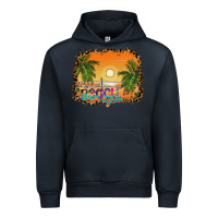 Navy beach vibes Urban Hoodie - CowhideDigitalArt