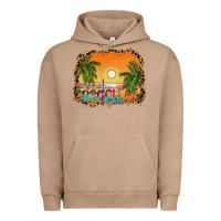 Pigment Burro beach vibes Urban Hoodie - CowhideDigitalArt