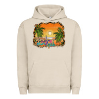 Pigment French Oak beach vibes Urban Hoodie - CowhideDigitalArt