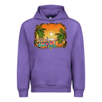 Tulip beach vibes Urban Hoodie - CowhideDigitalArt