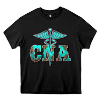Black western nurse certified nurse assistant medilcal symbol Heavy Core Tee - BarkalooDesign