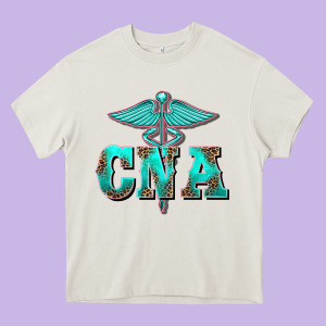 Western Nurse Certified Nurse Assistant Medilcal Symbol Heavy Core Tee Designed By Barkaloodesign