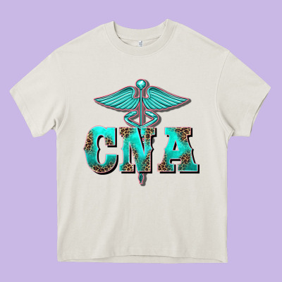 Western Nurse Certified Nurse Assistant Medilcal Symbol Heavy Core Tee Designed By Barkaloodesign