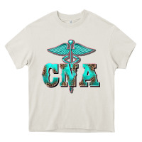 Cream western nurse certified nurse assistant medilcal symbol Heavy Core Tee - BarkalooDesign