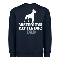 Navy Australian Cattle Dog Heavyweight Sweatshirt - Bettercallsaul