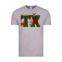 Vintage Zinc Christmas Texas With Deer Vintage Tee - BundleAndBundleShop