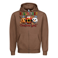 Chestnut balls deep christmas spirit Zipper Hoodie - CowGirlArtShop