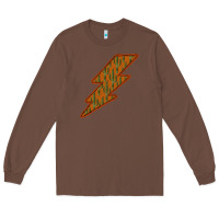 Chestnut Western Cactus Lightning Orange Background Long Sleeve Tee - Bettercallsaul