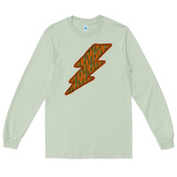 Matcha Western Cactus Lightning Orange Background Long Sleeve Tee - Bettercallsaul