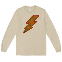 Mushroom Western Cactus Lightning Orange Background Long Sleeve Tee - Bettercallsaul