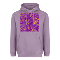 Lavender Abstract Mardi Gras Seamless Pattern Heavyweight Hoodie - FaDigitalArtStudio
