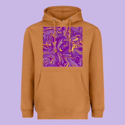 Abstract Mardi Gras Seamless Pattern Heavyweight Hoodie Designed By Fadigitalartstudio