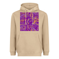 Mushroom Abstract Mardi Gras Seamless Pattern Heavyweight Hoodie - FaDigitalArtStudio