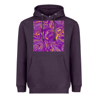 Plum Abstract Mardi Gras Seamless Pattern Heavyweight Hoodie - FaDigitalArtStudio