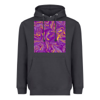 Smoke Abstract Mardi Gras Seamless Pattern Heavyweight Hoodie - FaDigitalArtStudio