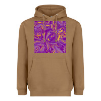 Toasted Coconut Abstract Mardi Gras Seamless Pattern Heavyweight Hoodie - FaDigitalArtStudio