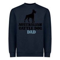 Navy Australian Cattle Dog Heavyweight Sweatshirt - Bettercallsaul