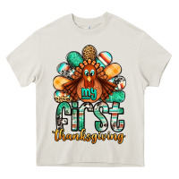 Cream my first thanksgiving turkey Heavy Core Tee - Jasminsmagicworld