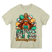 Mossy my first thanksgiving turkey Heavy Core Tee - Jasminsmagicworld