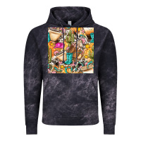 Cloud Black western cowgirl coffee cup with cowhide seamless pattern bbs Vintage Hoodie - BundleAndBundleShop