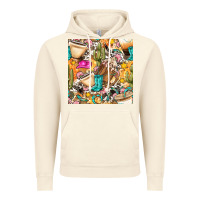 Vintage Artic western cowgirl coffee cup with cowhide seamless pattern bbs Vintage Hoodie - BundleAndBundleShop