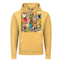 Vintage Mustard western cowgirl coffee cup with cowhide seamless pattern bbs Vintage Hoodie - BundleAndBundleShop