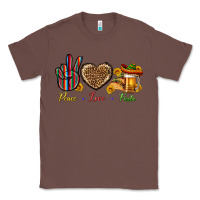 Chestnut Peace Love Fiesta Classic Tee - BundleAndBundleShop
