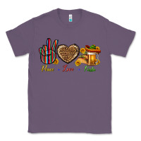 Lavender Peace Love Fiesta Classic Tee - BundleAndBundleShop