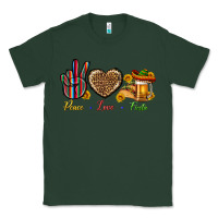 Sports Green Peace Love Fiesta Classic Tee - BundleAndBundleShop