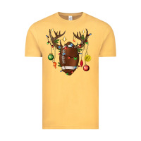 Vintage Mustard American Football Horn Christmas Vintage Tee - BundleAndBundleShop