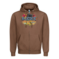 Chestnut #done class of 2024 Zipper Hoodie - CowGirlArtShop