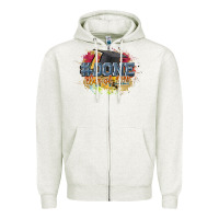 Oatmeal Heather #done class of 2024 Zipper Hoodie - CowGirlArtShop