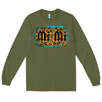Army Green Leopard Pattern Mimi Tried Long Sleeve Tee - Bettercallsaul