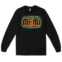 Black Leopard Pattern Mimi Tried Long Sleeve Tee - Bettercallsaul