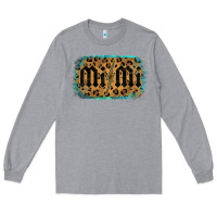Heather Grey Leopard Pattern Mimi Tried Long Sleeve Tee - Bettercallsaul