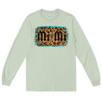 Matcha Leopard Pattern Mimi Tried Long Sleeve Tee - Bettercallsaul