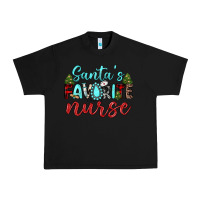 Black santa s favorite nurse Urban Heavy Tee - JahusDesignShop