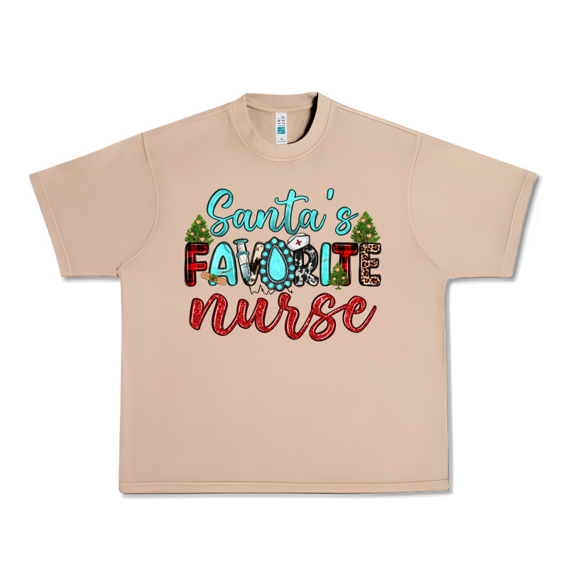 Santa S Favorite Nurse Urban Heavy Tee by JahusDesignShop | Teevron