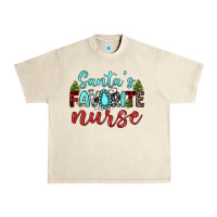Sandshell santa s favorite nurse Urban Heavy Tee - JahusDesignShop