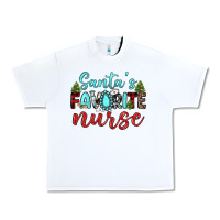 White santa s favorite nurse Urban Heavy Tee - JahusDesignShop