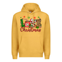 Mustard love christmas Premium Hoodie - OliviaCreatesArt