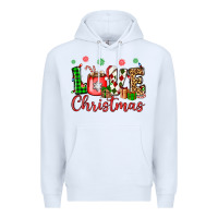 White love christmas Premium Hoodie - OliviaCreatesArt