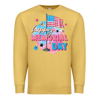Antique Gold Happy Memorial Day Premium Sweatshirt - FaDigitalArtStudio
