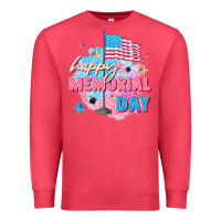 Cardinal Happy Memorial Day Premium Sweatshirt - FaDigitalArtStudio