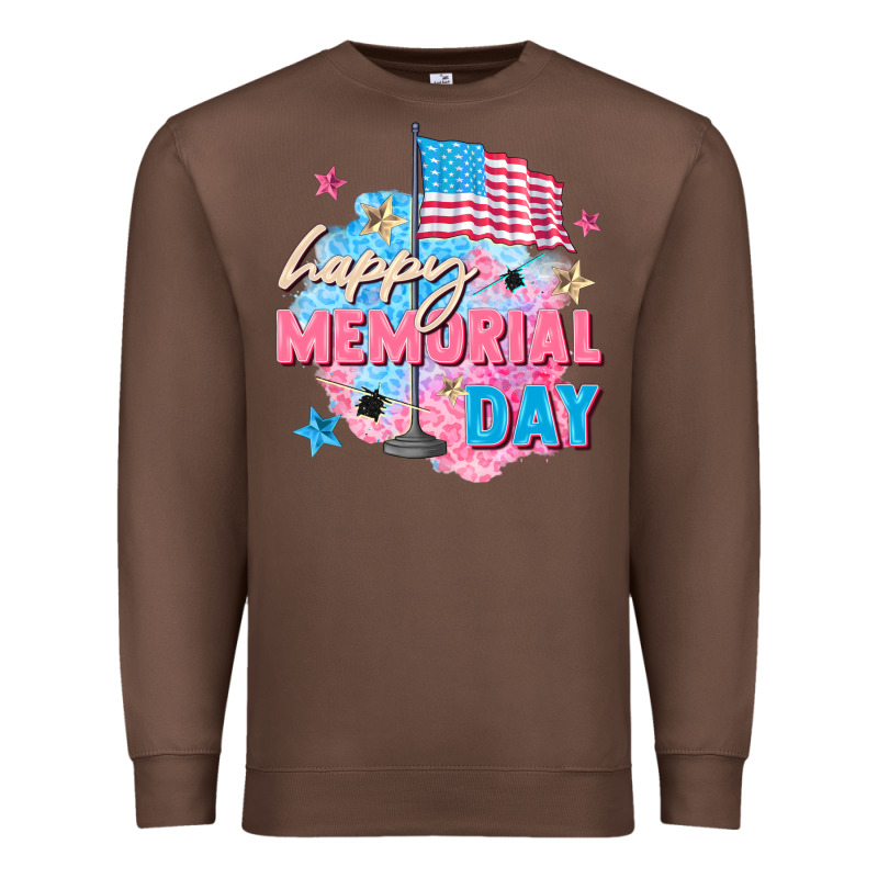 Happy Memorial Day Premium Sweatshirt by FaDigitalArtStudio | Teevron