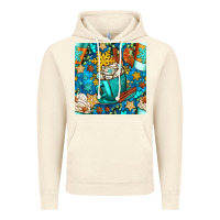 Vintage Artic winter coffee cups and snow with plaid seamless pattern bbs Vintage Hoodie - BundleAndBundleShop