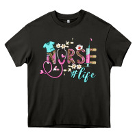 Asphalt nurse life Heavy Core Tee - BarkalooDesign