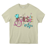 Mossy nurse life Heavy Core Tee - BarkalooDesign