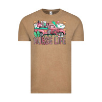 Vintage Coffee Nurse Life Truck Vintage Tee - BundleAndBundleShop