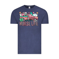 Vintage Denim Nurse Life Truck Vintage Tee - BundleAndBundleShop
